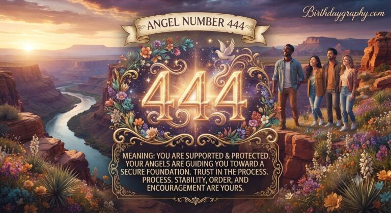 444 Angel Number Meaning