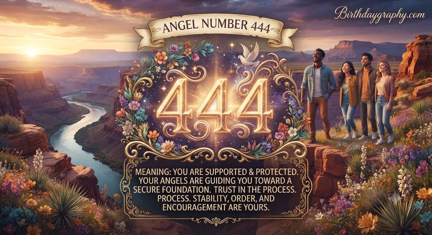 444 Angel Number Meaning